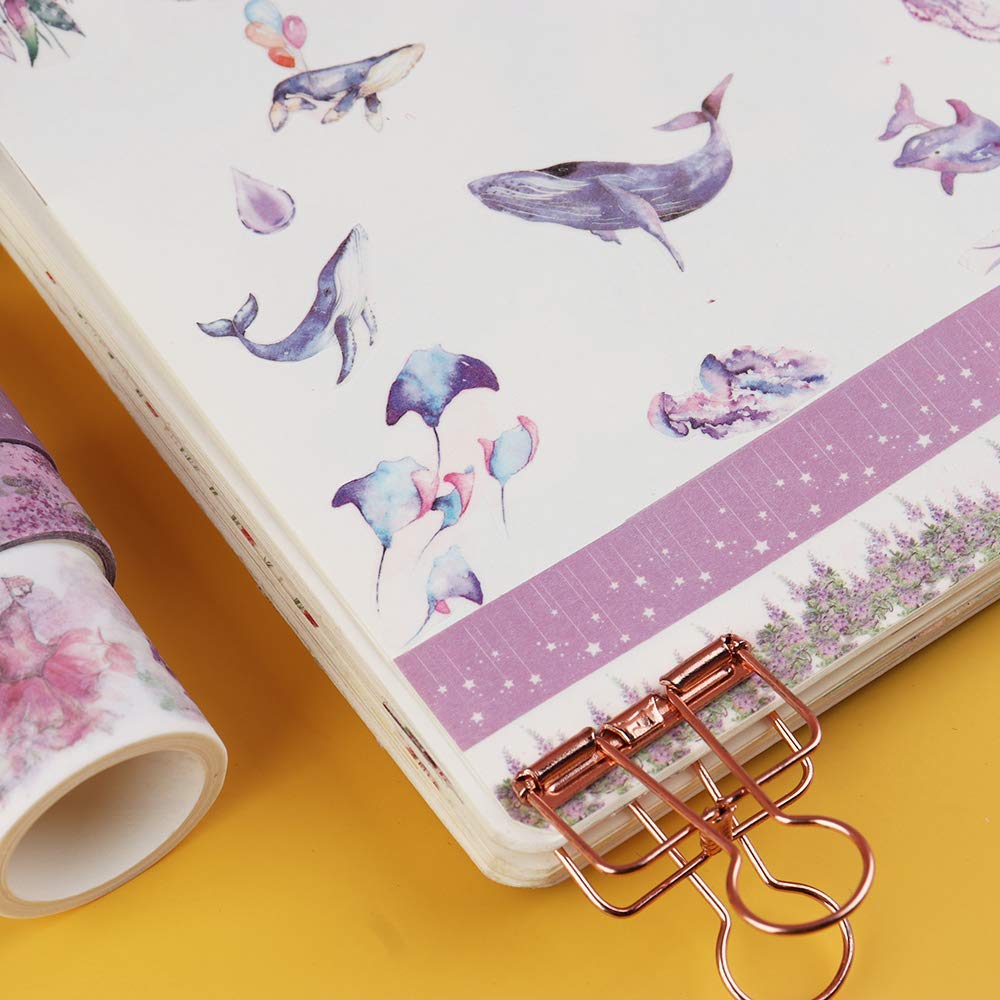 HASTHIP 20 Rolls Washi Tape Set, Vinatge Masking Tape with 3 Sizes 10/15/30mm Wide, Bullet Journal, Planners, Scrapbooking (c4) HASTHIP 20 Rolls Washi Tape Set, Vinatge Masking Tape with 3 Sizes 10/15/30mm Wide, Bullet Journal, Planners, Scrapbooking (c4)